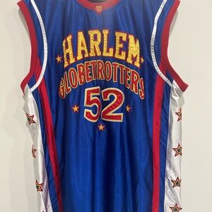 Authentic Harlem Globetrotters Blue Jersey